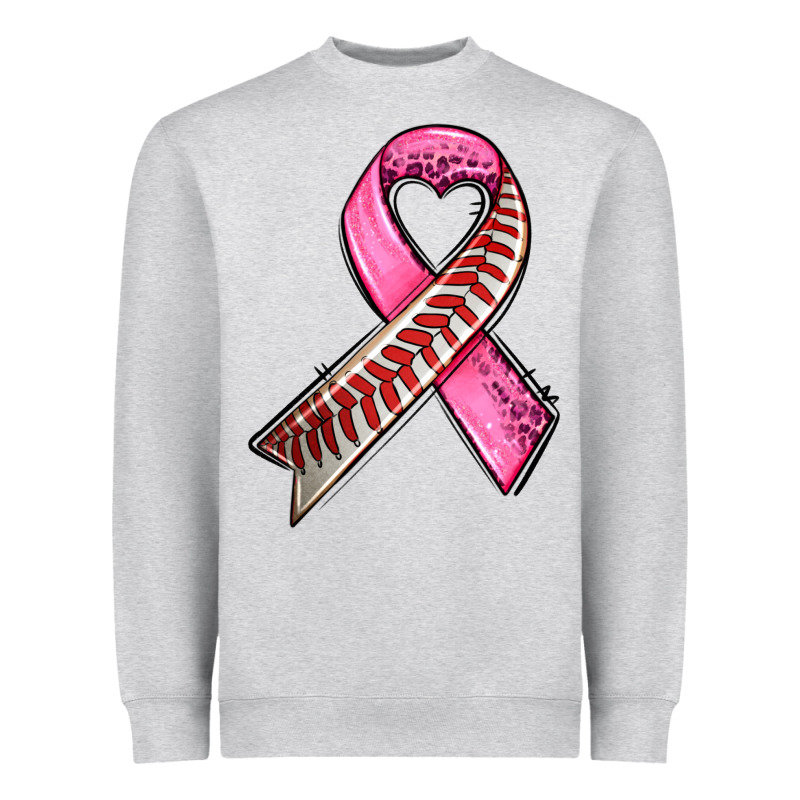 Breast Cancer Sport Ribbons Heavyweight Sweatshirt by AdoDesignShop | Teevron