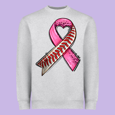 Breast Cancer Sport Ribbons Heavyweight Sweatshirt Designed By Adodesignshop