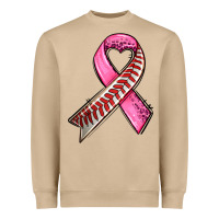 Mushroom breast cancer sport ribbons Heavyweight Sweatshirt - AdoDesignShop