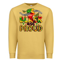 Antique Gold empowerment and celebration design Premium Sweatshirt - LillyAllenDesigns