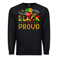 Black empowerment and celebration design Premium Sweatshirt - LillyAllenDesigns