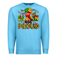 Ocean Blue empowerment and celebration design Premium Sweatshirt - LillyAllenDesigns