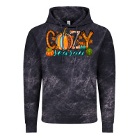Cloud Black cozy season Vintage Hoodie - RacoonDesign