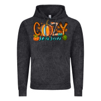 Vintage Black cozy season Vintage Hoodie - RacoonDesign