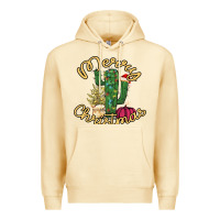 Pina Colada Merry Christmas Cactus Premium Hoodie - Bettercallsaul