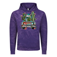 Cloud Purple farm truck, Vintage Hoodie - JahusDesignShop