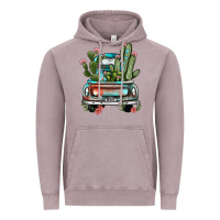 Vintage Zinc farm truck, Vintage Hoodie - JahusDesignShop