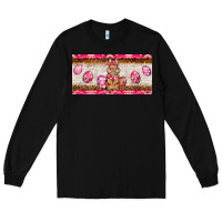 Black pink camouflage egg hunter bunny   license plate Long Sleeve Tee - BarkalooDesign
