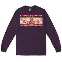 Plum pink camouflage egg hunter bunny   license plate Long Sleeve Tee - BarkalooDesign
