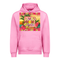 Fuchsia Pink hot mom summer Urban Hoodie - TumblerDesignByShophia