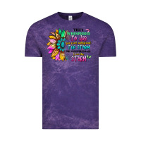 Cloud Purple they whispered to her you can't withstand the stor Vintage Tee - Artiststas