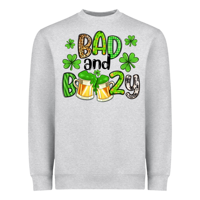 Bad And Boozy Heavyweight Sweatshirt by Artiststas | Teevron