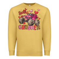 Name Monster Truck Heartbreaker Premium Sweatshirt | Teevron