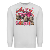 Dove Grey name monster truck heartbreaker Premium Sweatshirt - LillyAllenDesigns