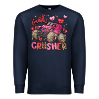 Navy name monster truck heartbreaker Premium Sweatshirt - LillyAllenDesigns