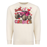 Sandshell name monster truck heartbreaker Premium Sweatshirt - LillyAllenDesigns