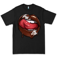 Black sports lips american football Premium Tee - texasbilliewilder