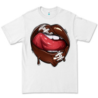 White sports lips american football Premium Tee - texasbilliewilder