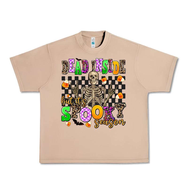 Dead Inside But Its Spooky Season Urban Heavy Tee by AdoDesignShop | Teevron