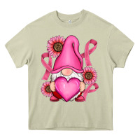 Mossy Breast Cancer gnomes Heavy Core Tee - RanaPortraitStore