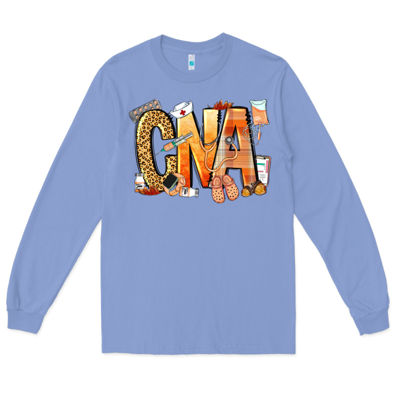 Cna Certified Nursing Assistant Nurse Long Sleeve Tee by NancyCooperArtShop | Teevron