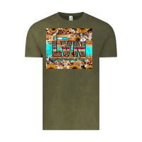 Vintage Olive lvn licensed vocational nurse Vintage Tee - JahusDesignShop