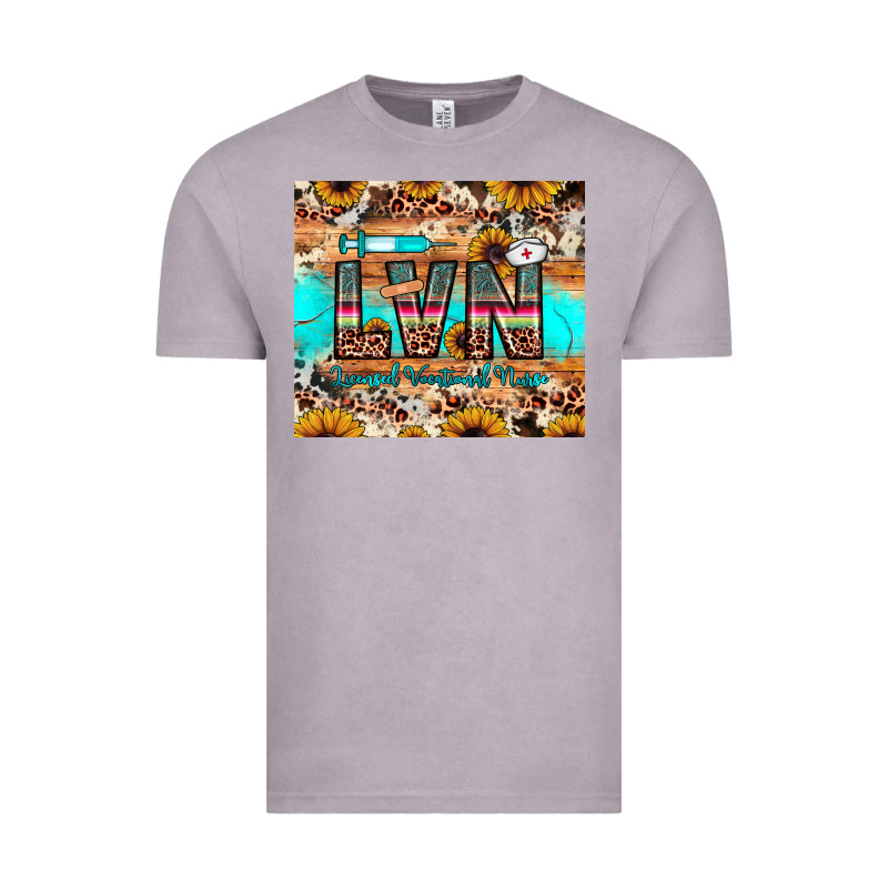 Lvn Licensed Vocational Nurse Vintage Tee by JahusDesignShop | Teevron