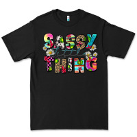 Black sassy little thing Premium Tee - Zillion Design Studio