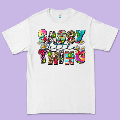 Sassy Little Thing Premium Tee Designed By Zillion Design Studio