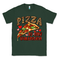 Sports Green pizza is my valentine Classic Tee - AdoDesignShop
