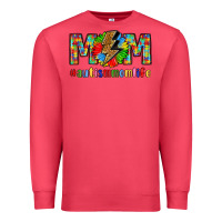 Cardinal empowering autism mom life Premium Sweatshirt - LillyAllenDesigns