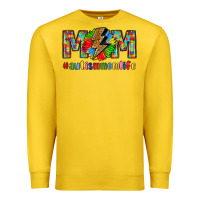 Lemon empowering autism mom life Premium Sweatshirt - LillyAllenDesigns