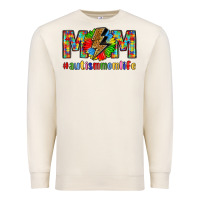 Sandshell empowering autism mom life Premium Sweatshirt - LillyAllenDesigns