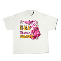 Pistachio Stronger than breast cancer Urban Heavy Tee - Artiststas
