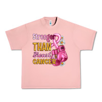 Salmon Stronger than breast cancer Urban Heavy Tee - Artiststas