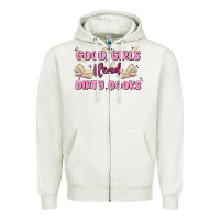 Oatmeal Heather good girls read dirty books Zipper Hoodie - MaliasSmallBusiness