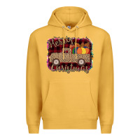 Mustard Merry Christmas Truck Premium Hoodie - Bettercallsaul