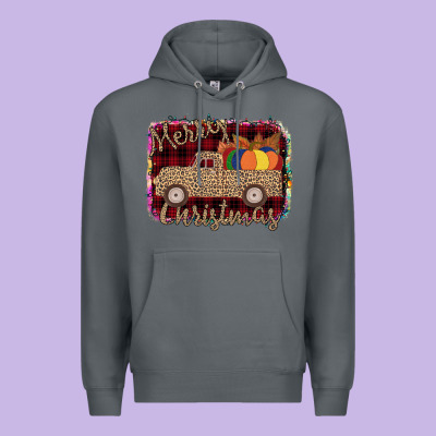 Merry Christmas Truck Premium Hoodie Designed By Bettercallsaul