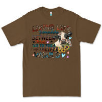 Cacao living life somewhere between jesus take the wheel Premium Tee - Zillion Design Studio