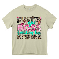 Mossy just a girl boss building her empire Heavy Core Tee - texasbilliewilder