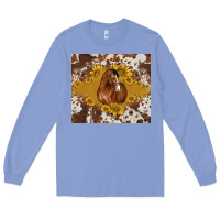 Colony Blue horse Long Sleeve Tee - BarkalooDesign
