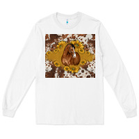 White horse Long Sleeve Tee - BarkalooDesign