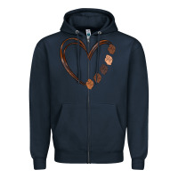 Navy black history melanin Zipper Hoodie - MaliasSmallBusiness