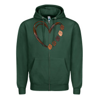 Sports Green black history melanin Zipper Hoodie - MaliasSmallBusiness