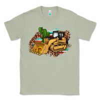 Matcha bulldozer leopard cactus sunflower Classic Tee - Artiststas