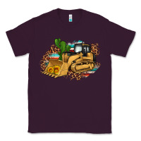 Plum bulldozer leopard cactus sunflower Classic Tee - Artiststas