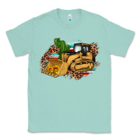 Seafoam bulldozer leopard cactus sunflower Classic Tee - Artiststas