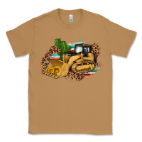 Toasted Coconut bulldozer leopard cactus sunflower Classic Tee - Artiststas