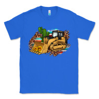 True Royal bulldozer leopard cactus sunflower Classic Tee - Artiststas