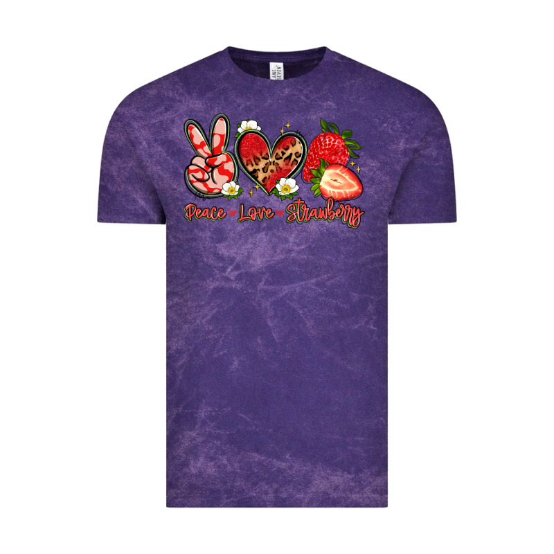 Peace Love Strawberry Vintage Tee by Artiststas | Teevron
